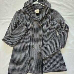 Vintage Effeci Charcoal and Light Gray Sweater